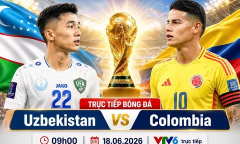 Kết quả bóng đá, tỷ số Uzbekistan vs Colombia - World Cup 2026: Đại diện châu Á gây bất ngờ