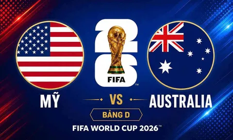 Dự đoán tỷ số Mỹ vs Úc, 2h ngày 20/6 - Nhận định bóng đá World Cup 2026