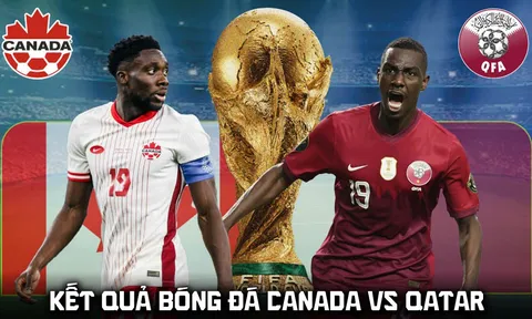 Kết quả, tỷ số Canada vs Qatar hôm nay 19/6 - World Cup 2026: Bại tướng của ĐT Việt Nam tạo địa chấn?