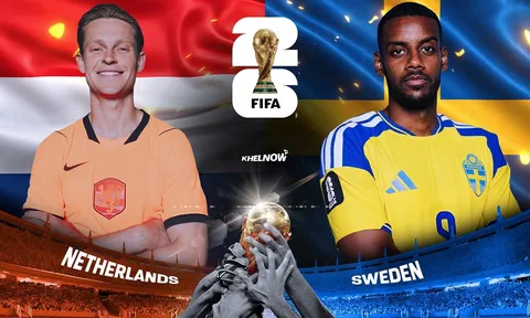 Dự đoán tỷ số bóng đá Hà Lan vs Thụy Điển, 0h ngày 21/6 - World Cup 2026: Van Dijk 'gieo sầu' cho Isak?
