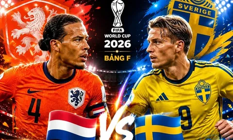 Link xem TRỰC TIẾP bóng đá Hà Lan vs Thụy Điển ngày 21/6 - VTV6 trực tiếp World Cup 2026 hôm nay
