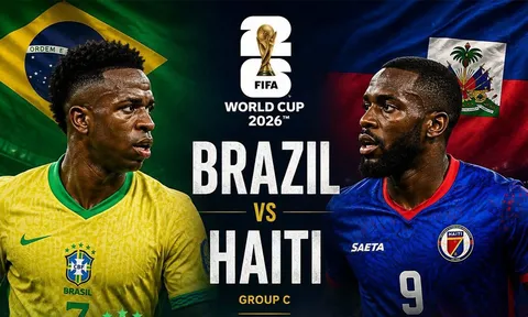 Nhận định, dự đoán tỷ số Brazil vs Haiti, 07h30 ngày 20/6 - World Cup 2026: Vinicius lập siêu phẩm?