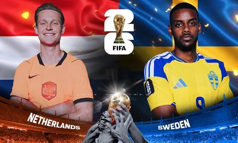Nhận định bóng đá Hà Lan vs Thụy Điển - World Cup 2026: Viktor Gyokeres lu mờ trước Van Dijk?