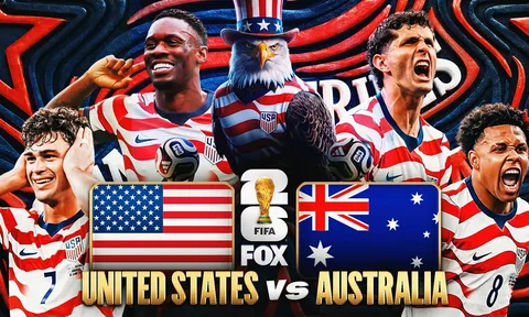 Xem trực tiếp bóng đá Mỹ vs Úc ở đâu, kênh nào? Link xem trực tiếp World Cup 2026 trên VTV3 FULL HD