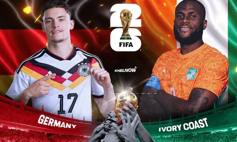Link xem TRỰC TIẾP bóng đá Đức vs Bờ Biển Ngà ngày 21/6 - VTV6 trực tiếp World Cup 2026 hôm nay