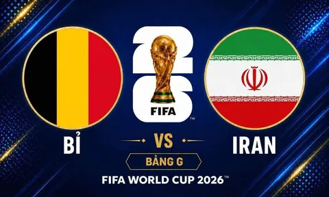Dự đoán kết quả, tỷ số Bỉ vs Iran - World Cup 2026: Siêu máy tính cho nhận định gây chấn động