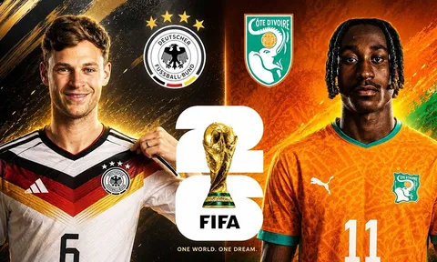 Xem trực tiếp bóng đá Đức vs Bờ Biển Ngà ở đâu, kênh nào? Link xem trực tiếp World Cup 2026 FULL HD