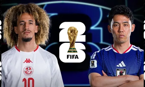 Xem trực tiếp bóng đá Tunisia vs Nhật Bản ở đâu, kênh nào? Link xem World Cup 2026 trên VTV6 FULL HD