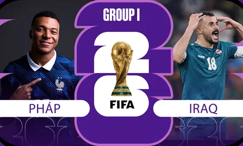 Nhận định, dự đoán tỷ số Pháp vs Iraq, 04h ngày 23/6 - World Cup 2026: Kylian Mbappe lập kỷ lục?
