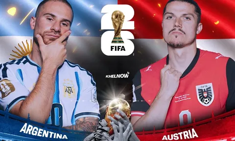 Trực tiếp bóng đá Argentina vs Áo, 0h ngày 23/6 - Link xem trực tiếp World Cup 2026 trên VTV6 FULLHD