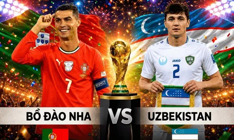 Dự đoán kết quả, tỷ số Bồ Đào Nha vs Uzbekistan - World Cup 2026: Siêu máy tính báo tin vui cho Ronaldo