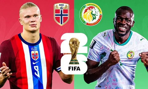 Dự đoán tỷ số Na Uy vs Senegal, 7h ngày 23/6 - Nhận định bóng đá World Cup 2026