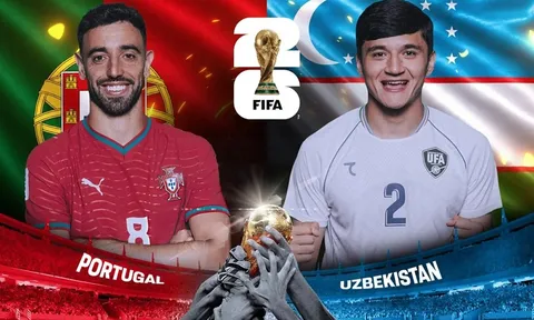 Kết quả bóng đá Bồ Đào Nha vs Uzbekistan - World Cup 2026: Ronaldo lập kỷ lục tệ hại