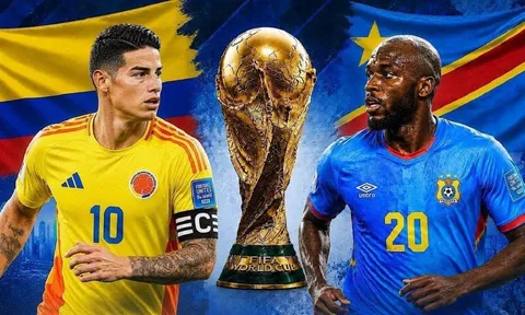 Dự đoán kết quả, tỷ số Colombia vs CHDC Congo - World Cup 2026: Siêu máy tính quay lưng với hung thần của Ronaldo