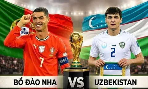 Link xem TRỰC TIẾP bóng đá Bồ Đào nha vs Uzbekistan 0h ngày 24/6 - VTV6 trực tiếp World Cup 2026 hôm nay