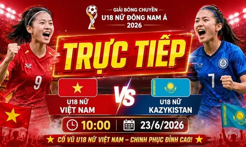 Kết quả bóng chuyền nữ Việt Nam vs Kyrgyzstan - Kết quả bóng chuyền U18 Đông Nam Á hôm nay 23/6