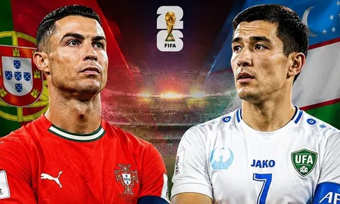 TRỰC TIẾP bóng đá Bồ Đào nha vs Uzbekistan, 00h00 ngày 24/6 - Link xem trực tiếp World Cup 2026 trên VTV6