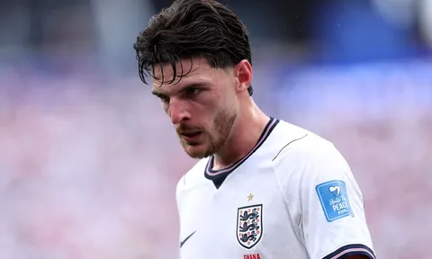 Tuyển Anh thấp thỏm với chấn thương của Declan Rice sau trận hòa Ghana
