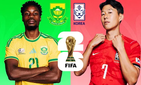 Nhận định Nam Phi vs Hàn Quốc 08h00 ngày 25/6 - World Cup 2026: Son Heung-min quyết đưa Hàn Quốc vào vòng 32 đội