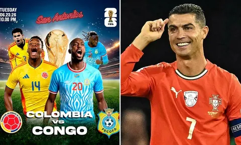 Kết quả, tỷ số Colombia vs CHDC Congo hôm nay 24/6 - World Cup 2026: Bồ Đào Nha mất ngôi đầu BXH?