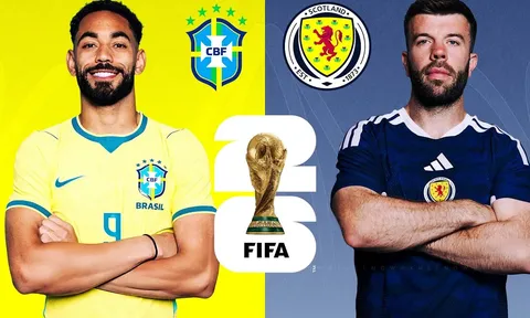 Dự đoán kết quả, tỷ số Scotland vs Brazil - World Cup 2026: Siêu máy tính nhận định khó tin