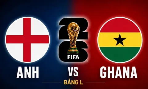 Dự đoán kết quả, tỷ số Anh vs Ghana - World Cup 2026: Siêu máy tính đứng về phía Tam Sư