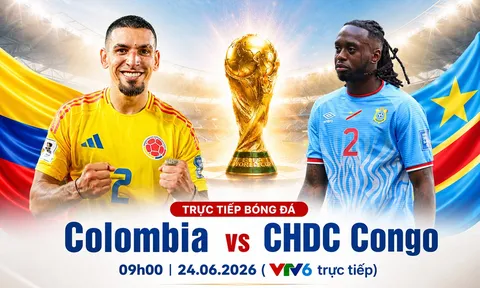 Xem trực tiếp bóng đá CHDC Congo vs Colombia ở đâu, kênh nào? Link xem trực tiếp World Cup 2026 HD
