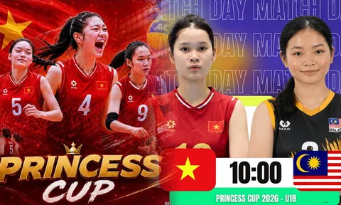 TRỰC TIẾP bóng chuyền nữ Việt Nam vs Malaysia - Link xem bóng chuyền nữ U18 Đông Nam Á 2026