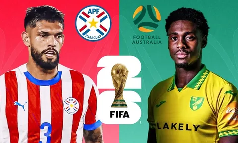 VTV trực tiếp bóng đá Paraguay vs Australia - Link xem trực tiếp World Cup 2026 hôm nay 26/6