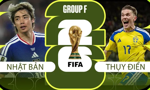 Kết quả bóng đá Nhật Bản vs Thụy Điển hôm nay 26/6 - World Cup 2026: Rượt đuổi kịch tính?