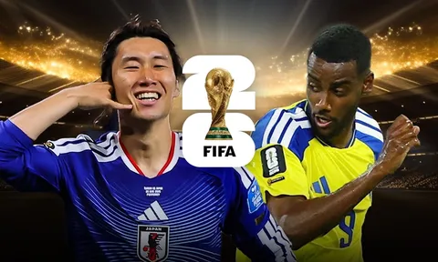 Kết quả bóng đá Nhật Bản vs Thụy Điển - World Cup 2026: Đại diện châu Á tiếp tục tạo địa chấn