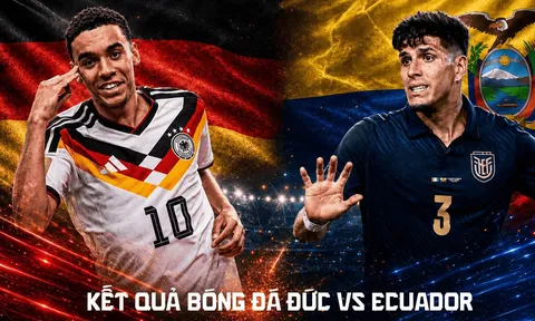Kết quả, tỷ số Ecuador vs Đức hôm nay 26/6 - World Cup 2026: Khẳng định vị thế ứng cử viên vô địch