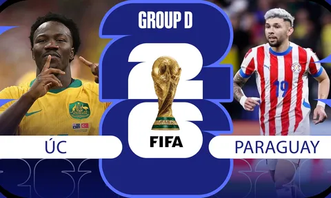 Nhận định bóng đá, dự đoán tỷ số Úc vs Paraguay 9h ngày 26/6 - World Cup 2026: Đại diện châu Á đón tin vui?