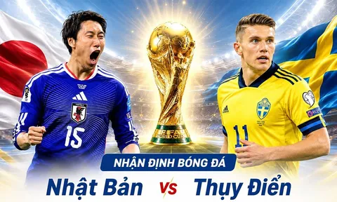 Nhận định bóng đá, dự đoán tỷ số Nhật Bản vs Thụy Điển 6h ngày 26/6 - World Cup 2026: Đại diện châu Á gây ấn tượng mạnh?