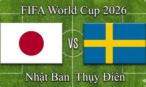 VTV2, VTVgo TRỰC TIẾP bóng đá Nhật Bản vs Thụy Điển hôm nay 26/6 - Link xem trực tiếp World Cup 2026 mới nhất