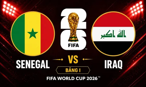 Link xem TRỰC TIẾP bóng đá Senegal vs Iraq 02h00 ngày 27/6 - VTV trực tiếp World Cup 2026 hôm nay