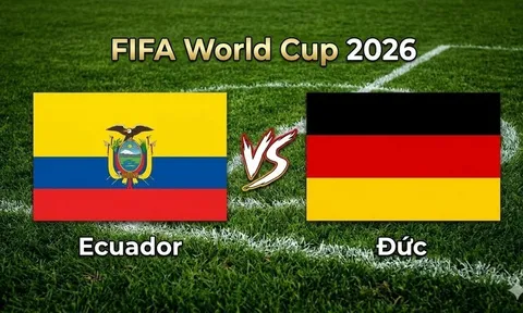 VTV6, VTV3 TRỰC TIẾP bóng đá Đức vs Ecuador hôm nay 26/6 - Link xem trực tiếp World Cup 2026 mới nhất