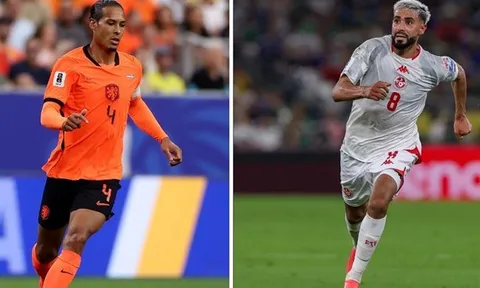 Xem trực tiếp bóng đá Tunisia vs Hà Lan ở đâu, kênh nào? Link xem trực tiếp World Cup 2026 trên VTV3