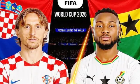 Nhận định bóng đá Croatia vs Ghana, 4h ngày 28/6 - World Cup 2026: Semenyo lu mờ trước Luka Modric?