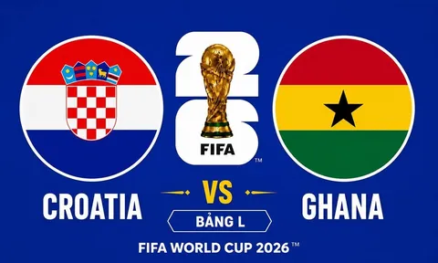 Dự đoán kết quả, tỷ số Croatia vs Ghana - World Cup 2026: Modric nhận cú hích từ siêu máy tính