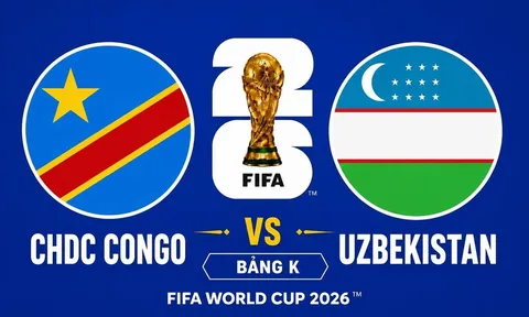 Dự đoán kết quả, tỷ số CHDC Congo vs Uzbekistan - World Cup 2026: Ông lớn châu Á nếm trái đắng