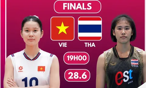 TRỰC TIẾP bóng chuyền nữ Việt Nam vs Thái Lan - Link xem bán kết bóng chuyền nữ U18 Đông Nam Á 2026