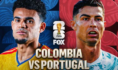VTV7 VTVGo trực tiếp bóng đá Colombia vs Bồ Đào Nha hôm nay 28/6 - Link xem trực tiếp World Cup 2026