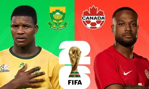 VTV3 VTV6 Trực tiếp bóng đá Nam Phi vs Canada 2h ngày 29/6 - Link xem trực tiếp World Cup 2026