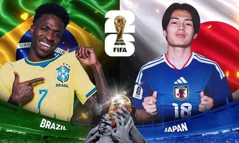 Lịch thi đấu bóng đá World Cup 2026 hôm nay: Brazil đại chiến Nhật Bản; Hà Lan và ĐT Đức sảy chân?