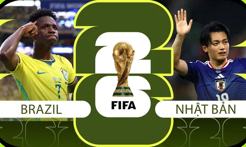 Nhận định bóng đá, dự đoán tỷ số Brazil vs Nhật Bản - World Cup 2026: 'Samurai xanh' gây sốc?