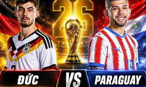 Nhận định bóng đá, dự đoán tỷ số Đức vs Paraguay 03h30 ngày 30/6 - World Cup 2026: Kai Havertz tỏa sáng?