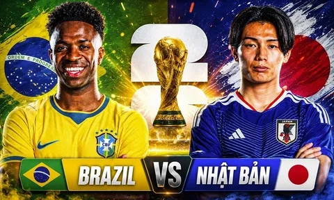 Trực tiếp bóng đá Brazil vs Nhật Bản, 0h ngày 30/6 - Link xem trực tiếp World Cup 2026 trên VTV3 HD