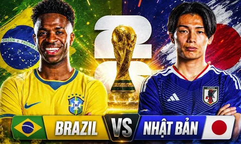 Link xem trực tiếp Brazil vs Nhật Bản 0h hôm nay 30/6 - VTV6 VTV3 trực tiếp bóng đá World Cup 2026