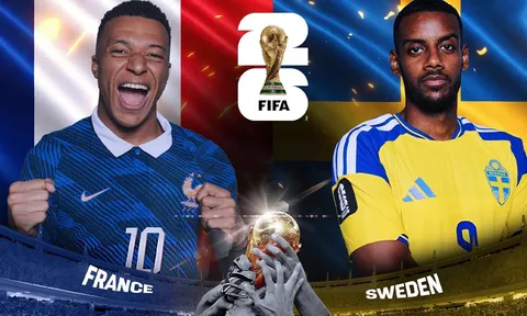 Dự đoán đội hình Pháp vs Thụy Điển 4h00 ngày 1/7 - Nhận định bóng đá World Cup 2026 hôm nay